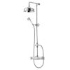 Pure Melrose ME5829 douche opbouwset met thermostaat chroom