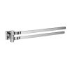 Smedbo Ice OK326 draaibare handdoekhouder 40cm chroom