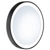 Smedbo Outline Lite FB625 vergrootspiegel met zuignappen en led verlichting 7x zwart