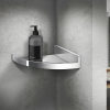 Smedbo Sideline DK5011 corner shelf polished stainless steel