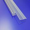 HSK Atelier Pur E77058 glasdorpellijst tbv onderzijde schuifdeur, 8mm *niet meer leverbaar*