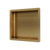 Brauer 5-GG-145 inbouwnis 300x300 mm goud geborsteld PVD