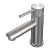 Brauer Carving 5-NG-001-HD6 lage opbouw wastafelmengkraan model A RVS geborsteld PVD