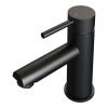 Brauer Carving 5-S-001-HD6 lage opbouw wastafelmengkraan model A mat zwart