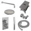 Brauer Edition 5-CE-050 thermostatische inbouw regendouche 3-weg omstelling SET 27 chroom