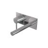 Brauer Edition 5-CE-083-S2 inbouw wastafelmengkraan met rechte uitloop en afdekplaat model A2 chroom
