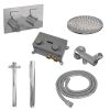 Brauer Edition 5-CE-164 thermostatische inbouw regendouche met drukknoppen SET 53 chroom