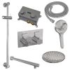 Brauer Edition 5-CE-178 thermostatische inbouw regendouche met drukknoppen SET 67 chroom
