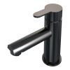 Brauer Edition 5-GM-001-HD4 lage opbouw wastafelmengkraan model D gunmetal geborsteld PVD