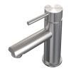 Brauer Edition 5-NG-001 lage opbouw wastafelmengkraan model A RVS geborsteld PVD