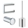 Keuco Plan 19701011490 accessoireset (toiletset) chroom (OUTLET)