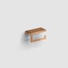 Clou Fold CL/09.04029.83 toiletrolhouder met cover brons geborsteld PVD