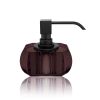 Decor Walther Crystal 0933597 KR SSP zeepdispenser (mat zwart pompje) Rich Burgundy
