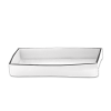Decor Walther Nappa 0938450 NAPPA TAB L multi box zonder deksel echt leer sneeuw wit
