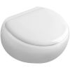 Villeroy en Boch Pure Stone 98M1S1R1 toiletzitting met deksel wit