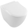 Villeroy en Boch Subway 2.0 Slimseat 9M78S101 toiletzitting met deksel wit