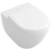 Villeroy en Boch Subway 9M55Q101 toiletzitting met deksel wit