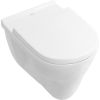 Villeroy en Boch O.Novo 9M38S101 toiletzitting met deksel wit