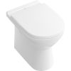 Villeroy en Boch O.Novo 9M38S101 toiletzitting met deksel wit