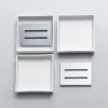 Decor Walther Porcelain 0803950 DW 616 zeepschaal 11x11cm porselein wit