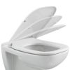 Pressalit Code 778000-DD7999 toiletzitting met deksel wit