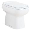 SFA Sanibroyeur Sanicompact Luxury CA500100 toilet seat with lid white