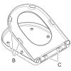 Villeroy en Boch Architectura 9M83S101 toiletzitting met deksel wit