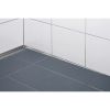 Blanke Aqua Keil Wand 845280B110R afsluitprofiel 980x11x24mm rechts RVS geborsteld