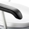 Handicare (Linido) 10659 toilet seat with folding armrests and lid white
