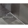 Blanke Aqua Keil 7552840100L afschotprofiel douchevloer 1480x10x32 links RVS verchroomd