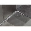 Blanke Aqua Keil 8442856100R afschotprofiel douchevloer 2000x10x40 rechts mat zwart