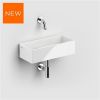 Clou New Flush 3.1 CL0303431 fontein 38x18cm keramiek wit