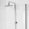 HSK RS 200 1006700 showerset met thermostaat voor badkuip chroom