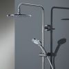 HSK RS 200 rond 1006000 showerset zonder kraan chroom