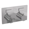 Brauer Edition 5-CE-208 thermostatische inbouw badkraan met drukknoppen SET 03 chroom