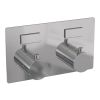 Brauer Edition 5-CE-211 thermostatische inbouw badkraan met drukknoppen SET 04 chroom