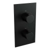 Brauer Edition 5-S-061 thermostatische inbouw regendouche 3-weg omstelling SET 36 mat zwart