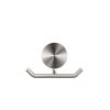 Geesa Opal Brushed Stainless Steel 917215-05 handdoekhaak dubbel RVS geborsteld