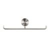 Geesa Opal Brushed Stainless Steel 917218-05 toiletrolhouder dubbel RVS geborsteld