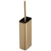 Geesa Shift Gold Brushed 919911-07-06 toiletborstel met houder muurbevestiging geborsteld goud