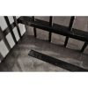 Easy Drain Compact 30 TAF Black EDM1TAFZM50030B douchegoot 50cm zijuitloop