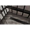 Easy Drain Compact 50 TAF Black EDM1TAFZM70050B douchegoot 70cm zijuitloop