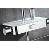 HSK AquaSwitch RS 500 rechthoekig 1001940 showerset met thermostaat chroom