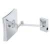 Geesa Mirror 911099 scheerspiegel 2-armig 5x vergrotend chroom