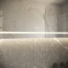 Phantom Mirrors Serie 001 001.120.70 rechthoekige LED spiegel, 120x70 cm met directe en indirecte led rondom