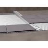 Blanke Aqua Keil 8442856100R afschotprofiel douchevloer 2000x10x40 rechts mat zwart