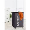 Wenko Quadro 3450112100 wasmand grijs