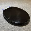 Sphinx Atlantic S8H5A000220 OLW-26 toiletzitting met deksel zwart (OUTLET)