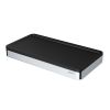 Geesa Frame 918804-02-06 planchet universeel 21 cm chroom/ zwart
