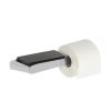 Geesa Shift Chrome 919924-02 toiletrolhouder zonder klep met planchet chroom